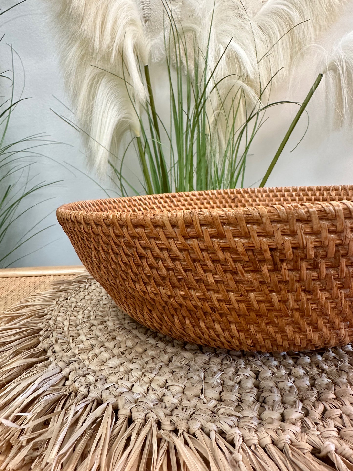 Plain Basket of Rattan