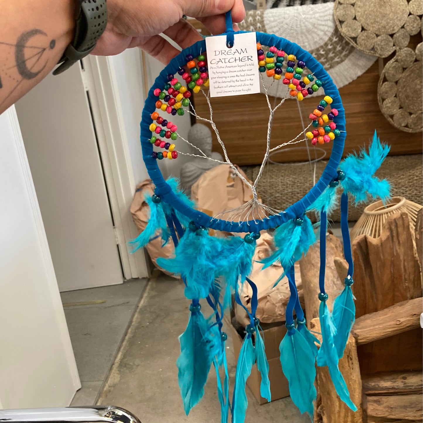Turquoise Dreamcatcher