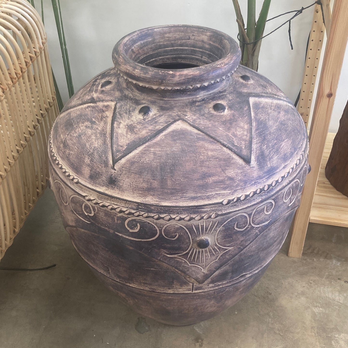 Large Earthenware Vase