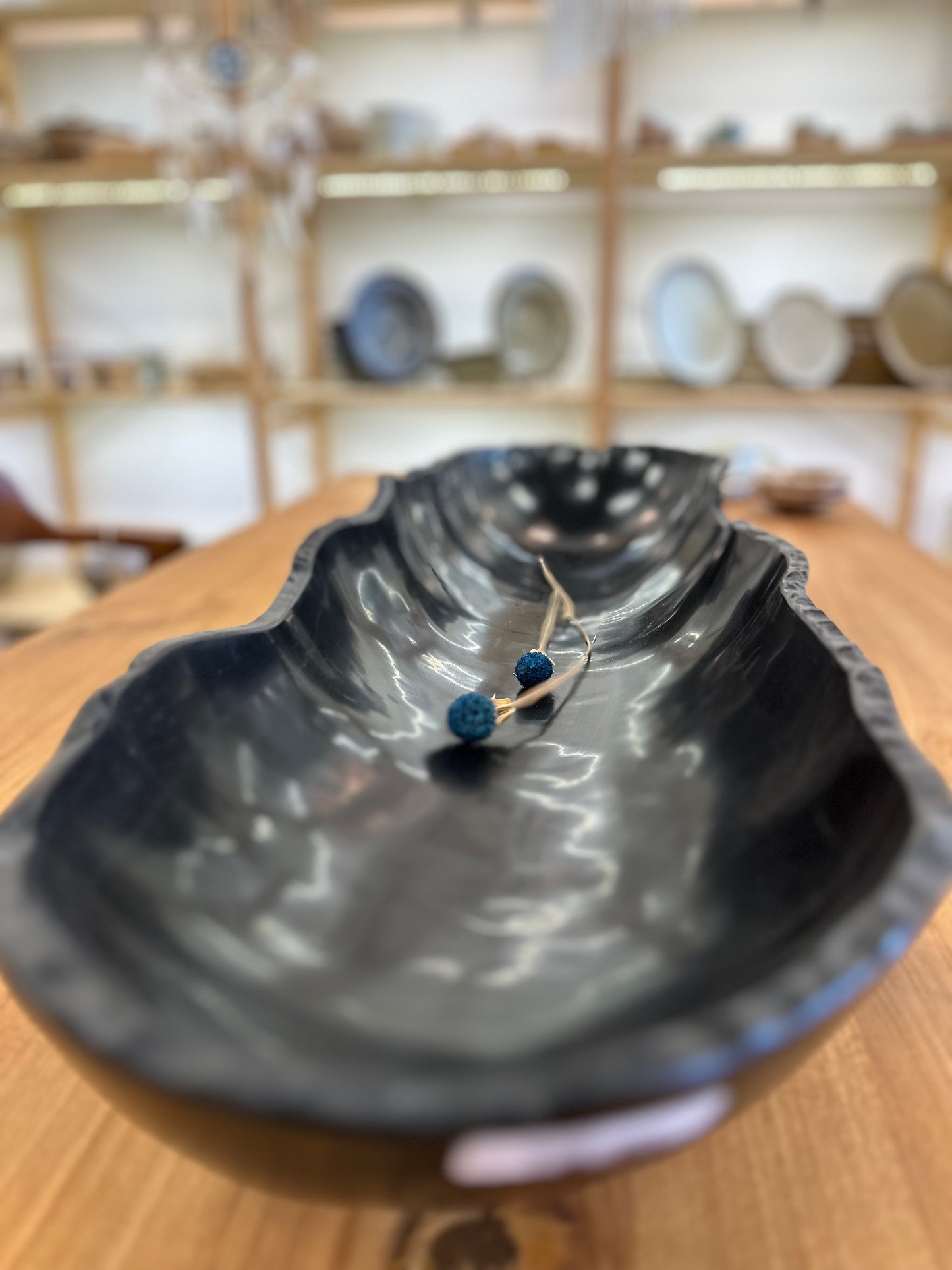 Black Obsidian Bowl
