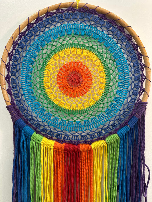 Rainbow Dreamcatcher front