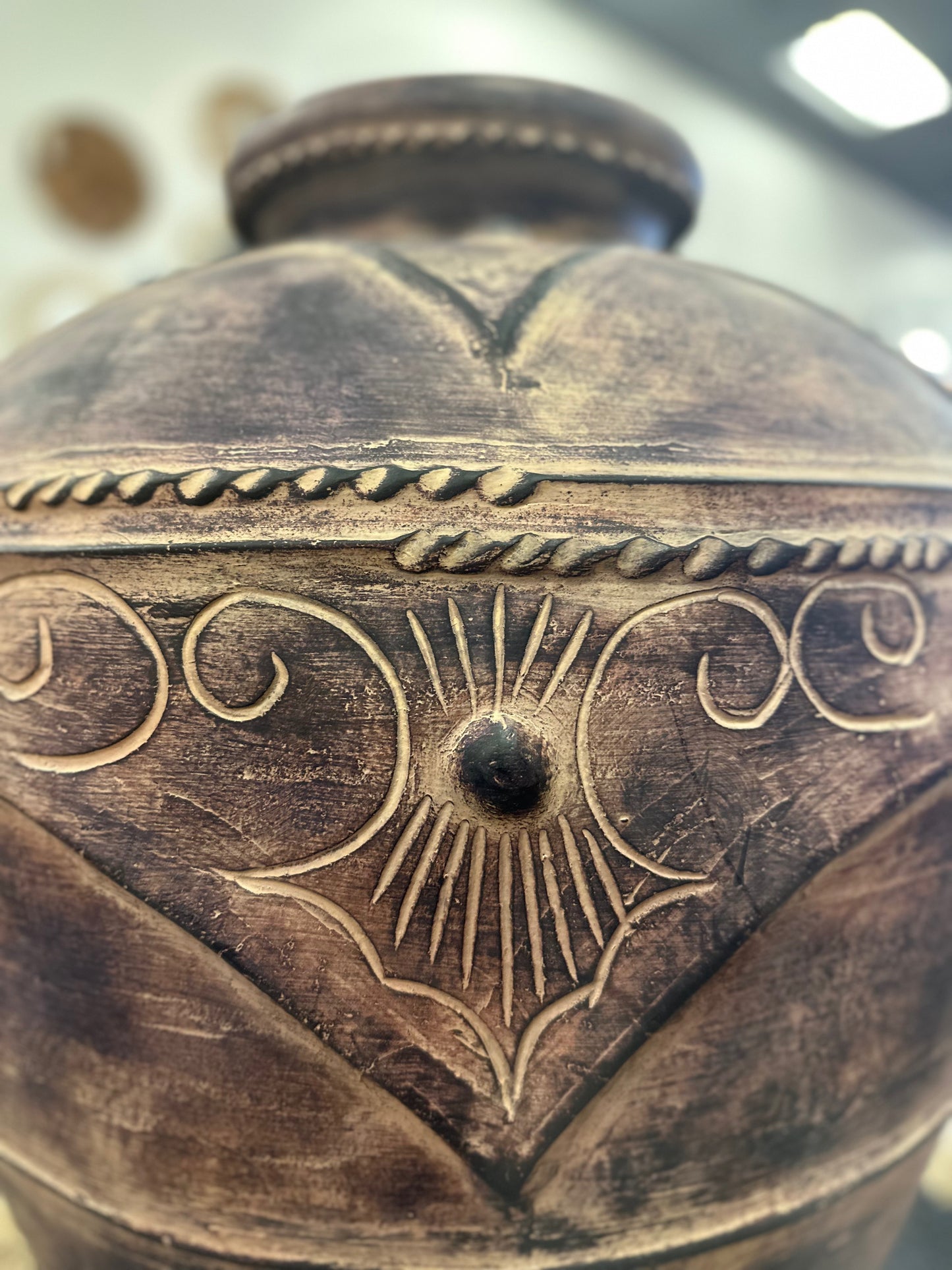 Large Earthenware Vase