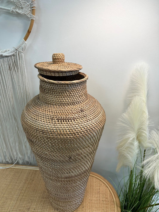 Red Finger Basket of Fern