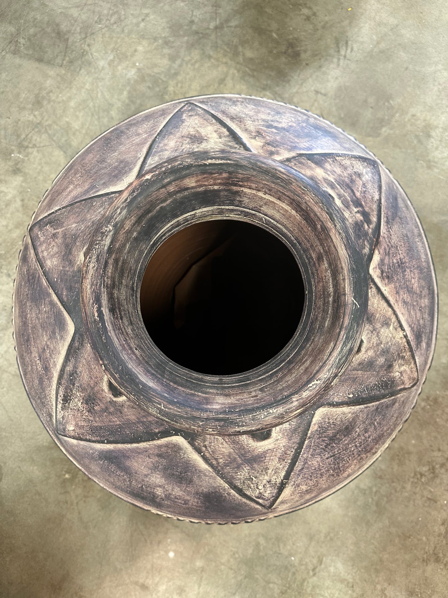 Large Earthenware Vase