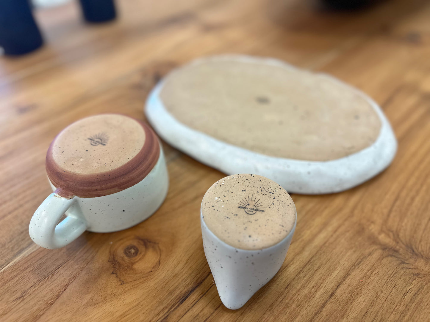 Ceramic Coffee and Cream Set