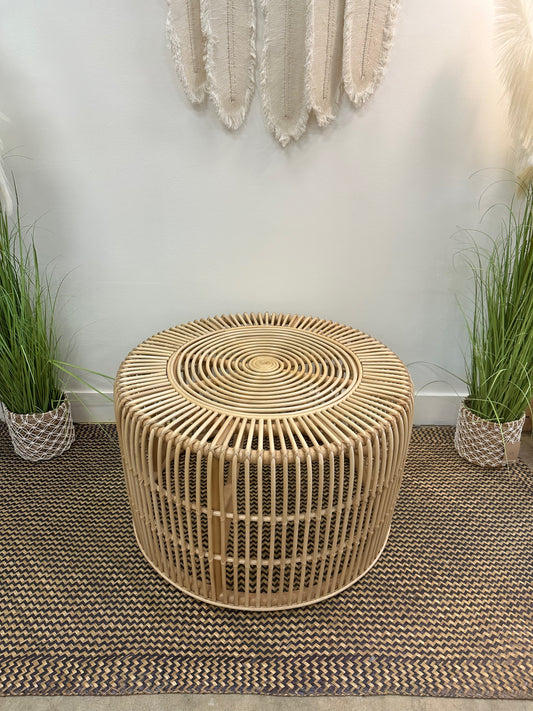 Rattan Round Coffee Table