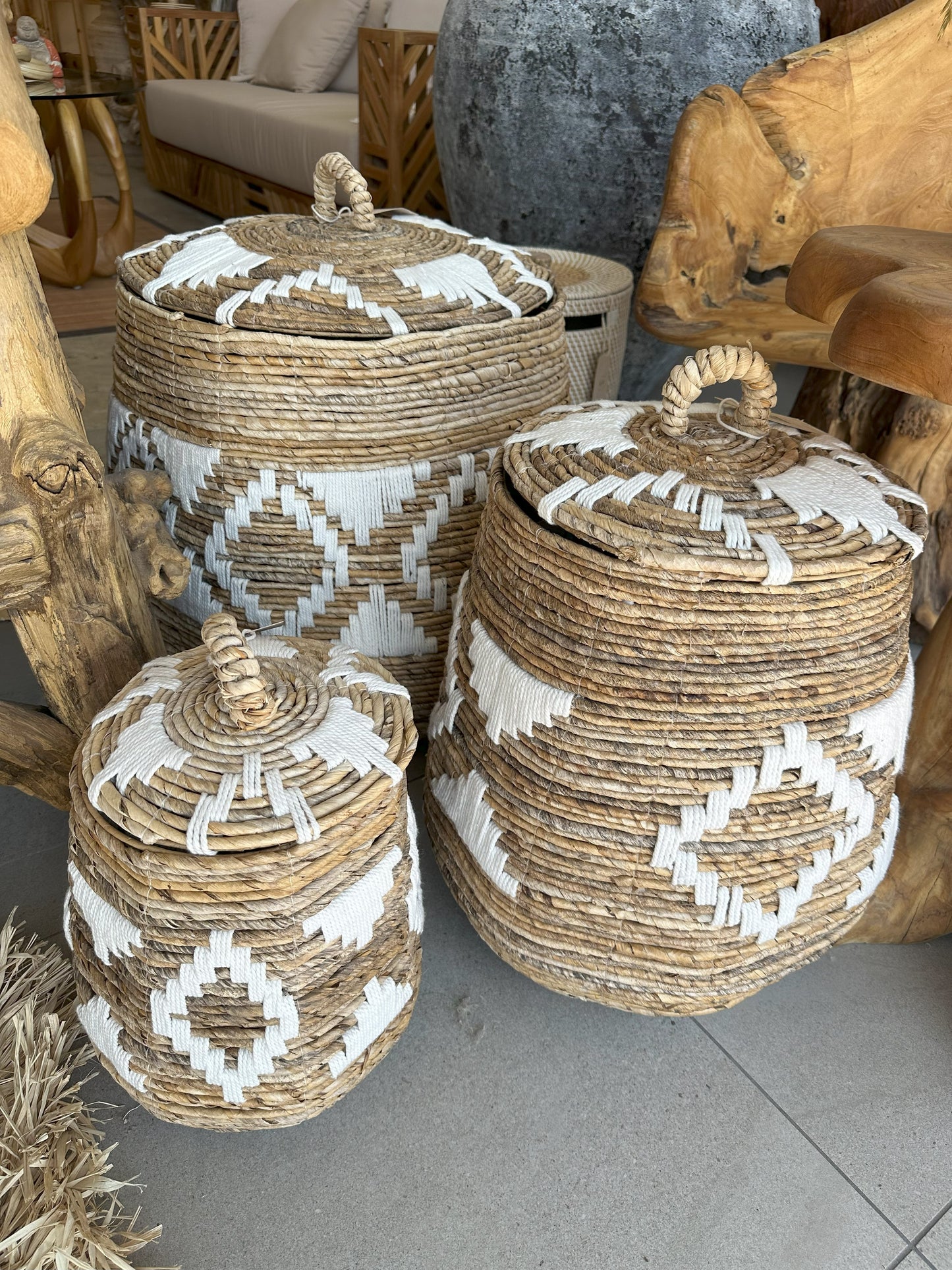 Banana Fronds Basket