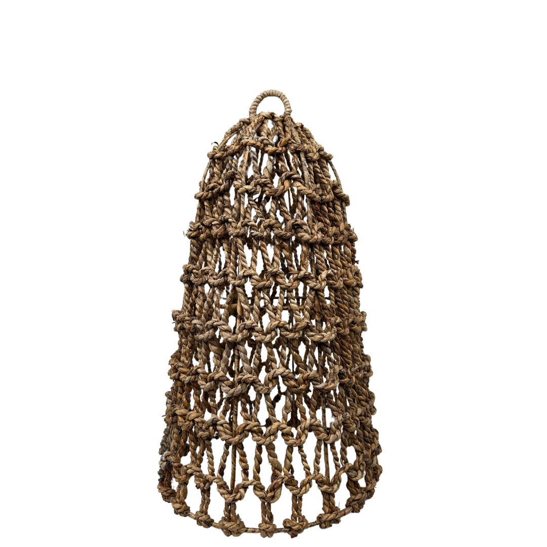 Large Rattan Banana Lamp