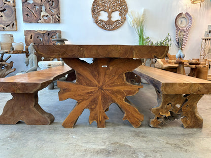 Teak Wood Large Dinner Table