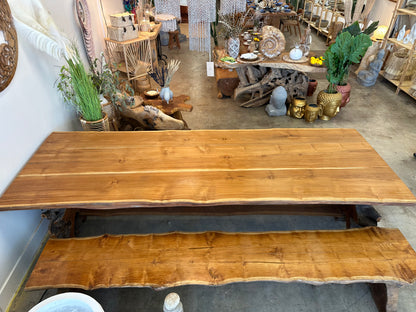 Teak Wood Large Dinner Table