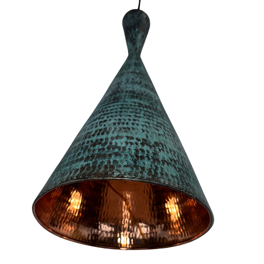 Copper cone Hanging Lamp