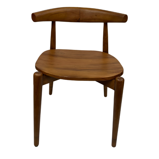 Plain Teakwood  Chair