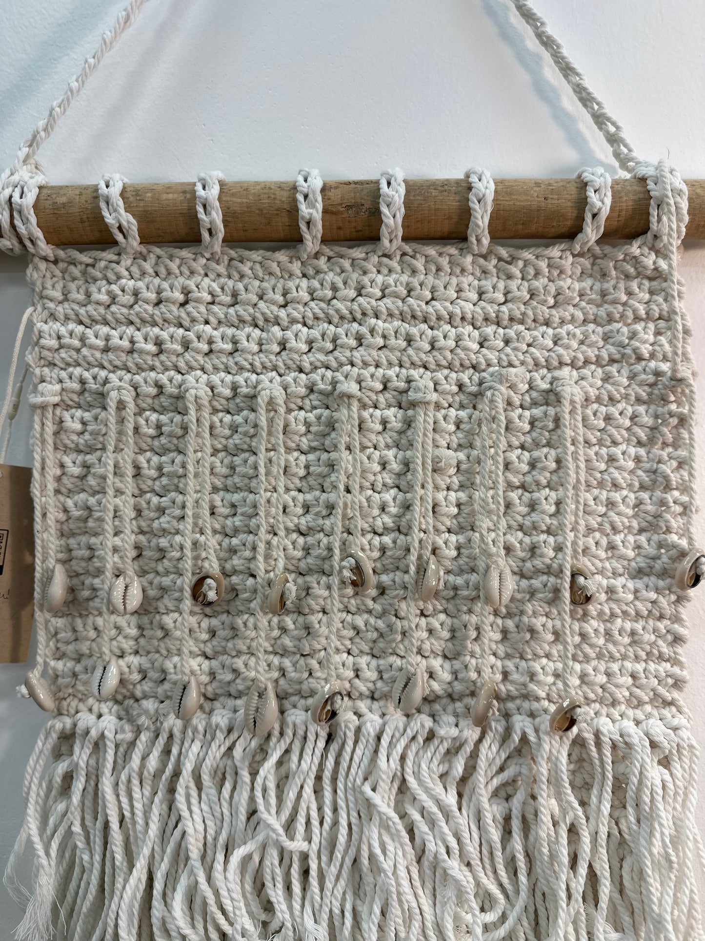 White Wall Deco Macrame