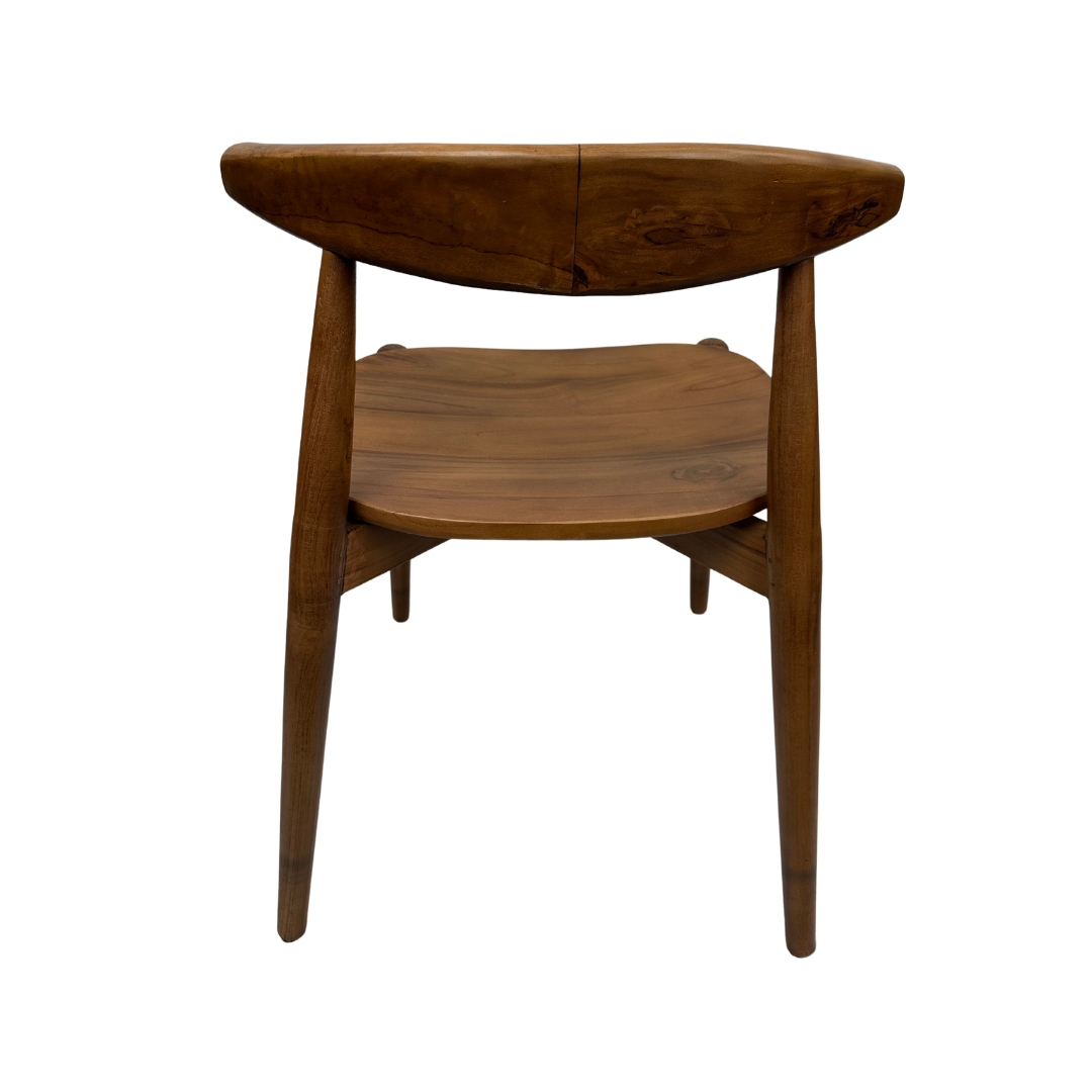 Plain Teakwood  Chair