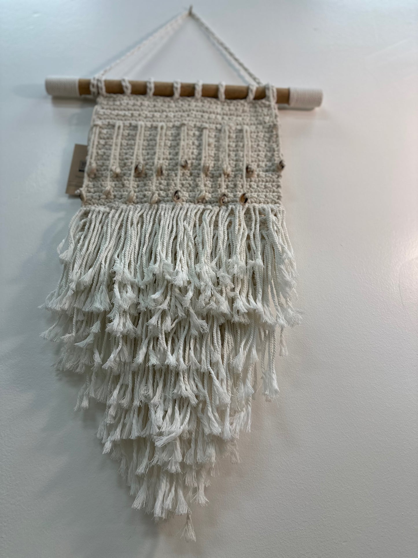 White Wall Deco Macrame