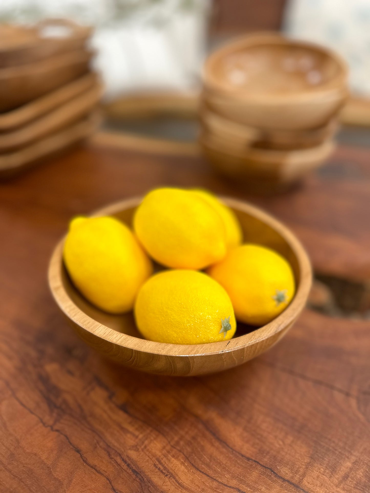 Plain Wood Bowl