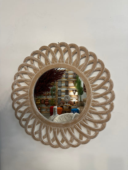 Hand Carved wall mirror