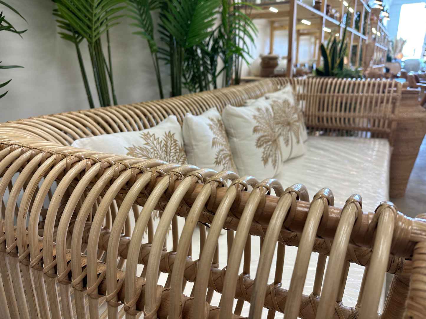 Rattan Couch