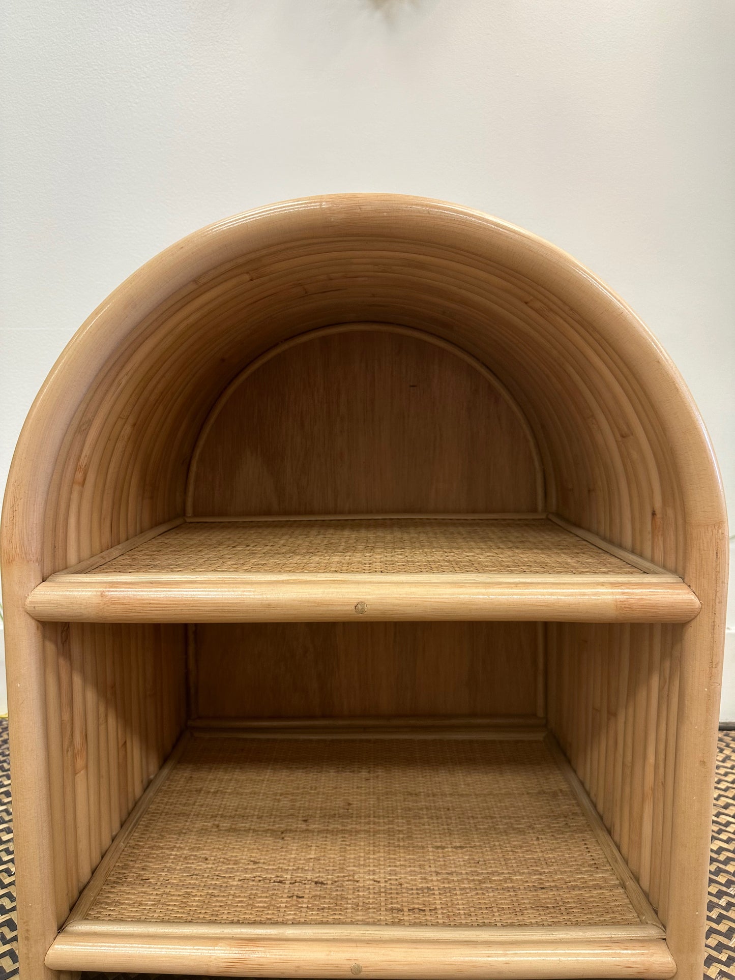 Curve Rattan Cabinet