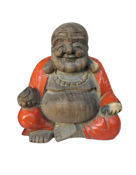 Orange Happy Buddha