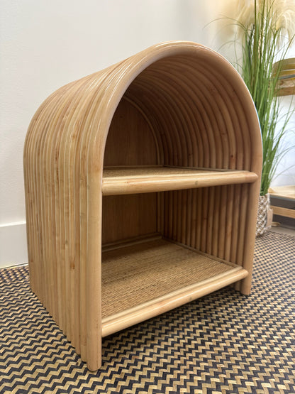 Curve Rattan Cabinet