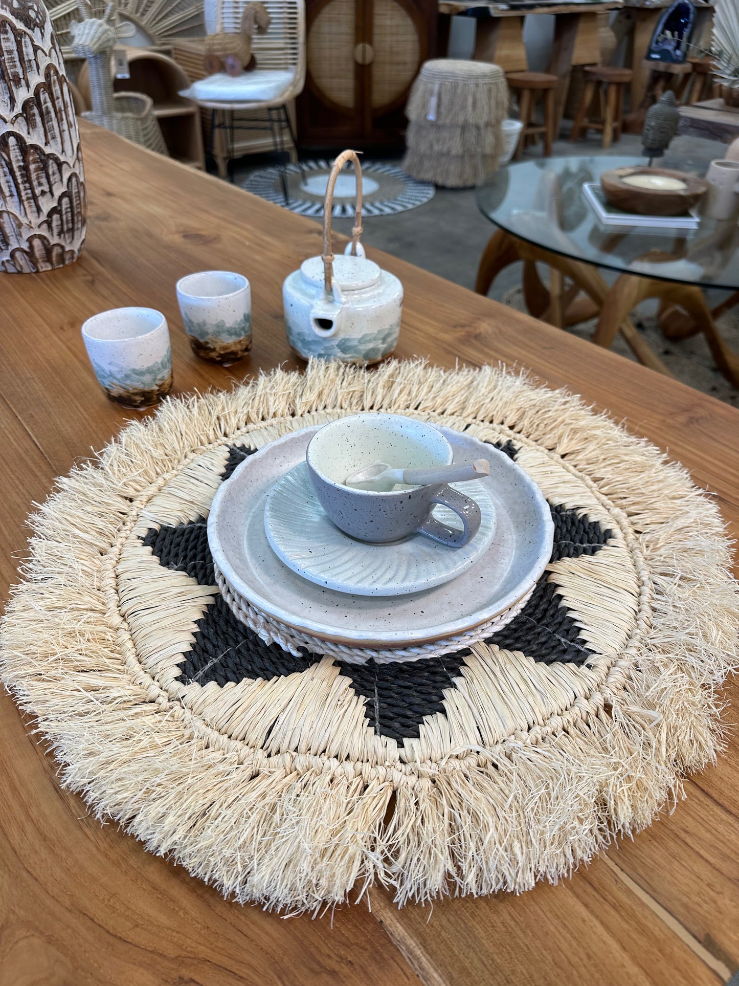 Wall Decor Placemat of Rattan