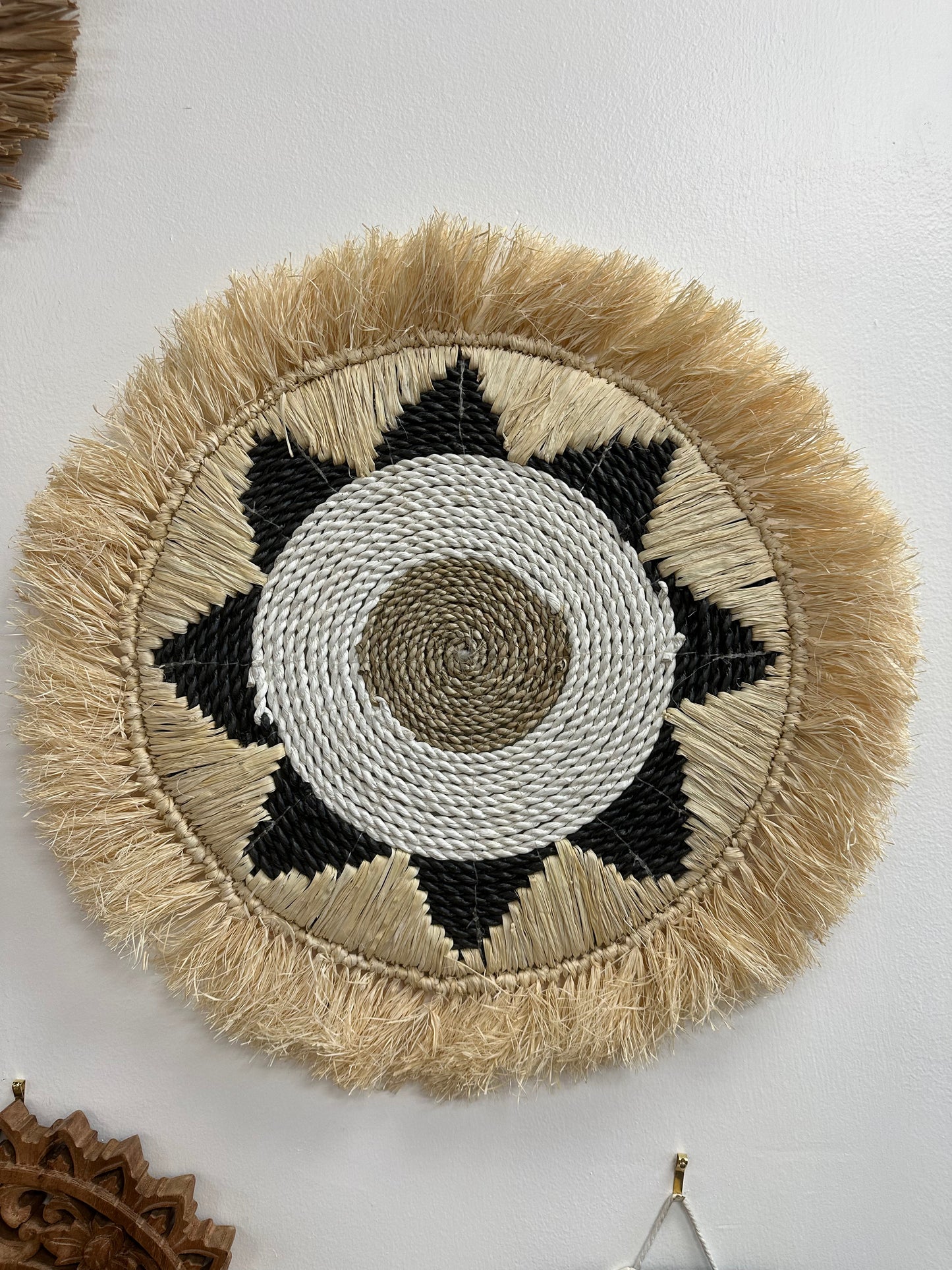 Wall Decor Placemat of Rattan